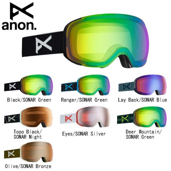 アノン ANON ASIAN FIT M2 GOGGLE + SPARE LENS メンズ スノー アノン ANON ASIAN FIT M2 GOGGLE + SPARE LENS メンズ スノー