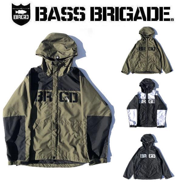 バスブリゲード BASS BRIGADE BRGD LOGO MOUNTAIN JACKET メンズ マウンテンジャケット アウトドア フィッシング