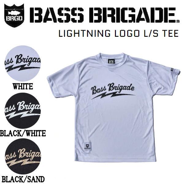 バスブリゲード BASS BRIGADE LIGHTNING LOGO DRY TEE メンズ Tシャツ