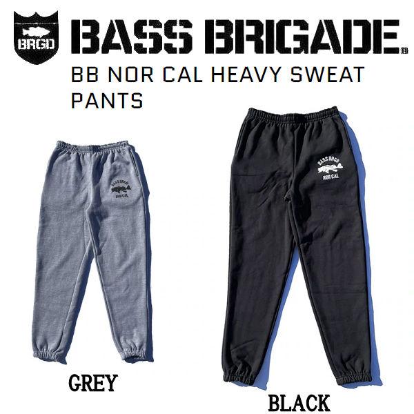 バスブリゲード BASS BRIGADE BB NOR CAL HEAVY SWEAT PANTS メンズ