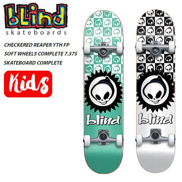 ブラインド BLIND CHECKERED REAPER YOUTH FIRST PUSH SOFT WHEELS