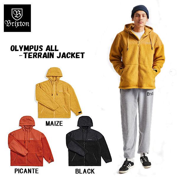 ブリクストン BRIXTON OLYMPUS AT JACKET メンズ フード付きフルジップ  