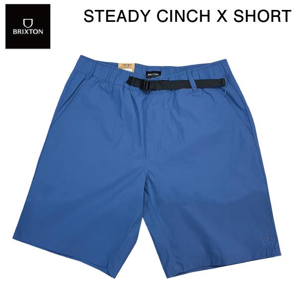 【BRIXTON】ブリクストン 2023春夏 STEADY CINCH X SHORT メンズ ショーツ ハーフパンツ スケートボード ブリクストン BRIXTON STEADY CINCH X SHORT メンズ ショーツ ハーフ