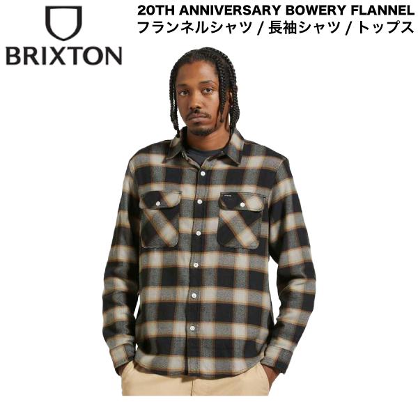 ブリクストン BRIXTON 20TH ANNIVERSARY BOWERY FLANNEL メンズ 