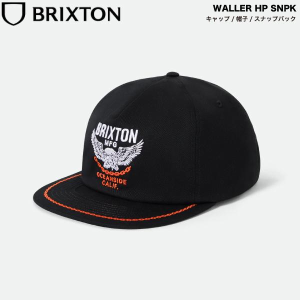 ブリクストン BRIXTON メンズ ユニセックス キャップ 帽子 スナップバック アウトドア 作業用 シンプル キャンプ サーフ ストリート アメカジ スケボー 正規品