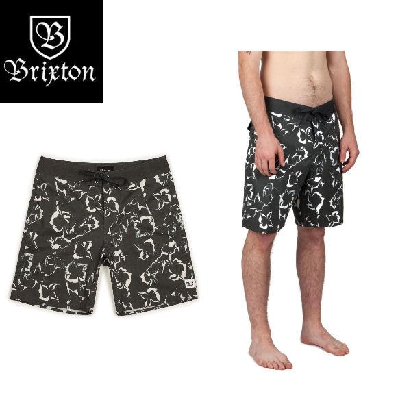 即納】BRIXTON BARGE STRIPE TRUNK ボードショーツ 水着 海パン ブリクストン BRIXTON メンズサーフパンツ ボードショーツ 海水