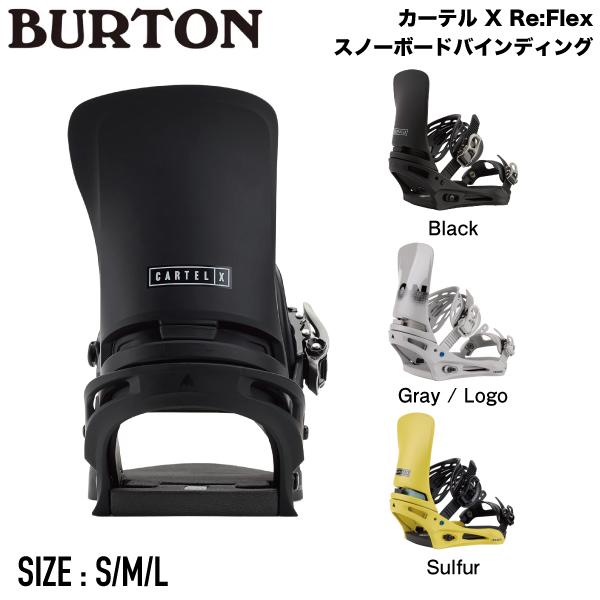 BURTON バートン Mens Burton Cartel X Re:Flex Snowboard Bindings 