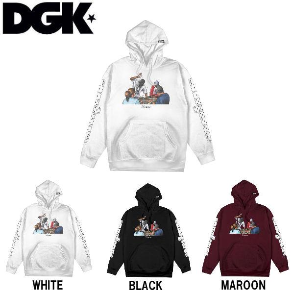 ディージーケー DGK メンズ プルオーバーパーカー 長袖トップス Domino  