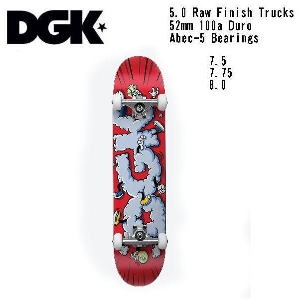DGK スケートボード　コンプリート ディージーケー DGK スケボー コンプリート STRENGTH COMPLETE