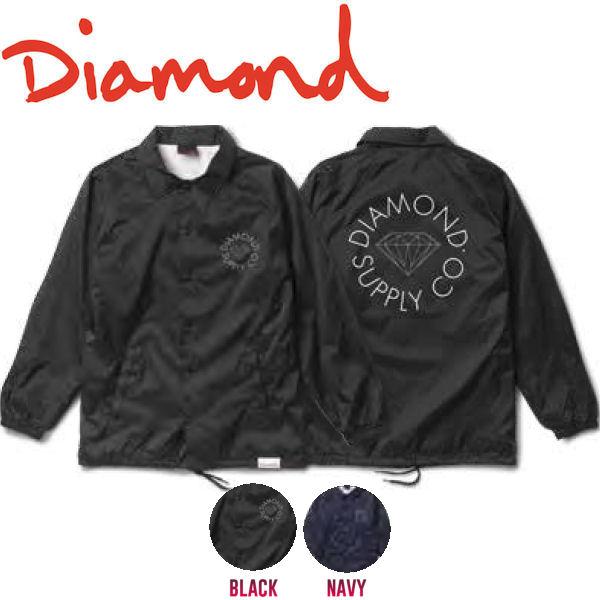 DIAMOND SUPPLY CO ダイアモンド CIRCLE LOGO COACHES JACKET メンズ 