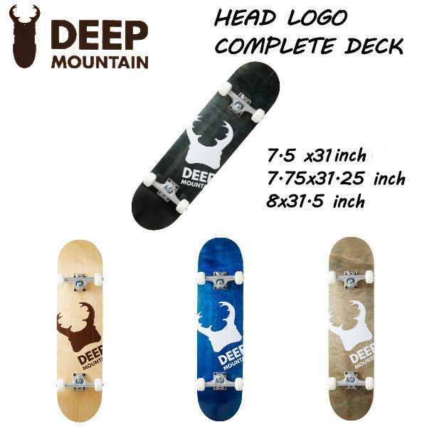 DEEP MOUNTAIN ヘッドロゴ スケートボード コンプリート セット