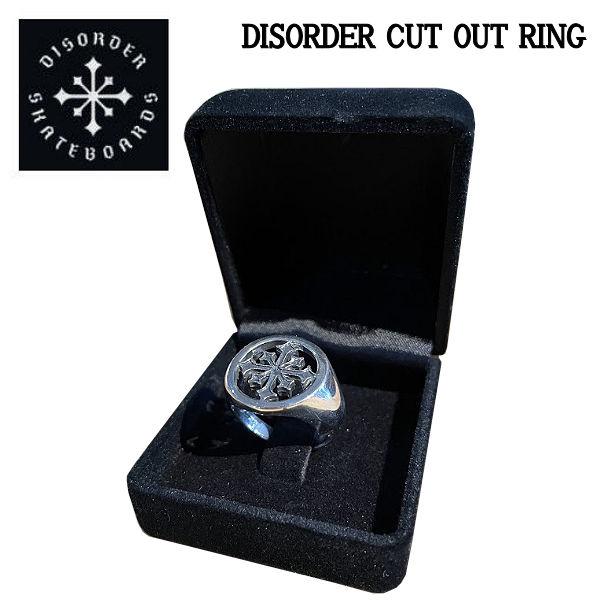 ディスオーダー DISORDER CUT OUT RING カットアウト シルバーリング 