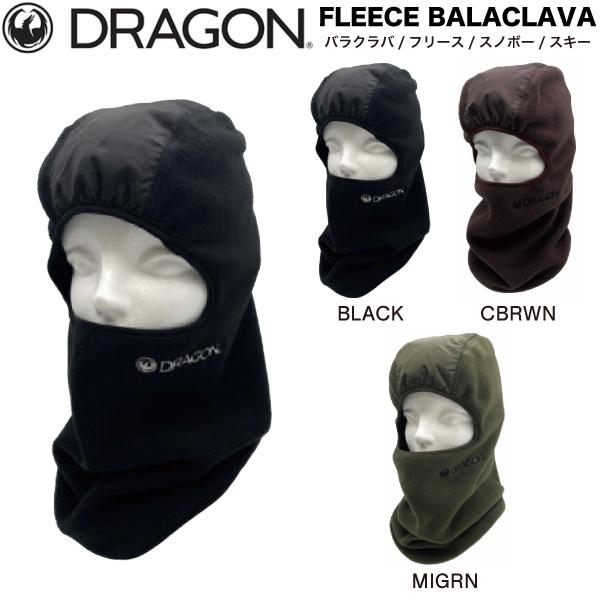 ドラゴン DRAGON 2024/2025 FLEECE BALACLAVA フリース バラクラバ