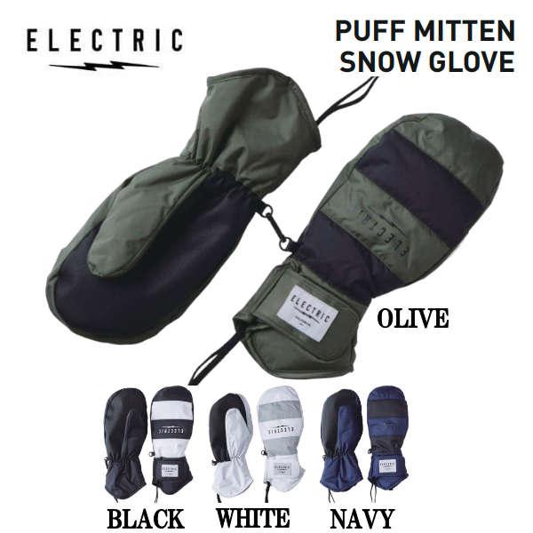 エレクトリック ELECTRIC PUFF MITTEN SNOW GLOVE メンズ 手袋 スノー