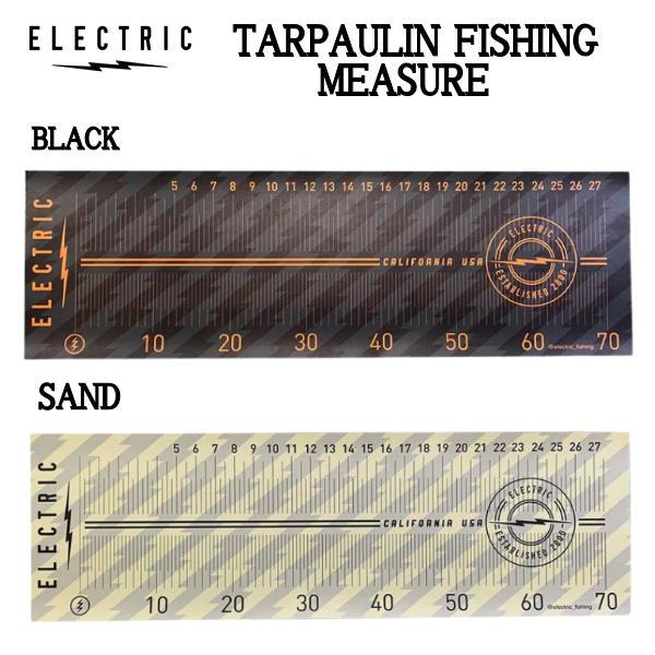 エレクトリック ELECTRIC 2022 TARPAULIN FISHING MEASUREBLACK/SAND