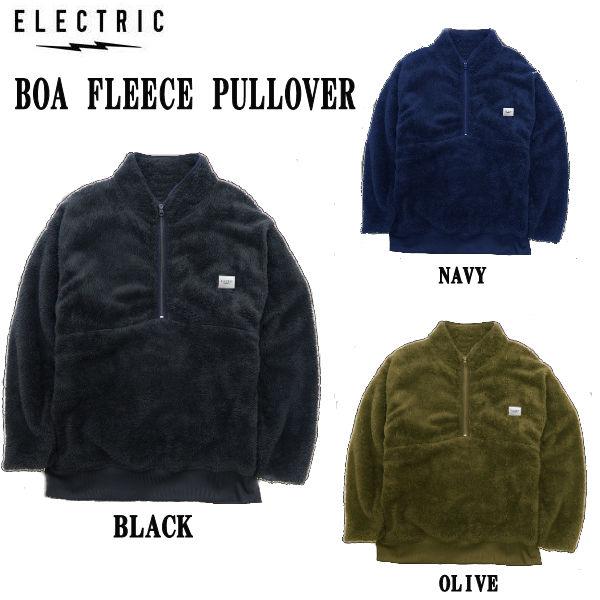 ELECTRIC エレクトリック 2022/2023秋冬 BOA FLEECE PULLOVER ELECTRIC エレクトリック 2022/2023秋冬 BOA FLEECE PULLOVER
