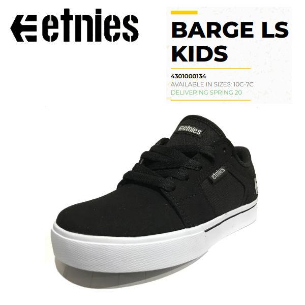 エトニーズ etnies BARGE LS KID バージ キッズ スケートシューズ