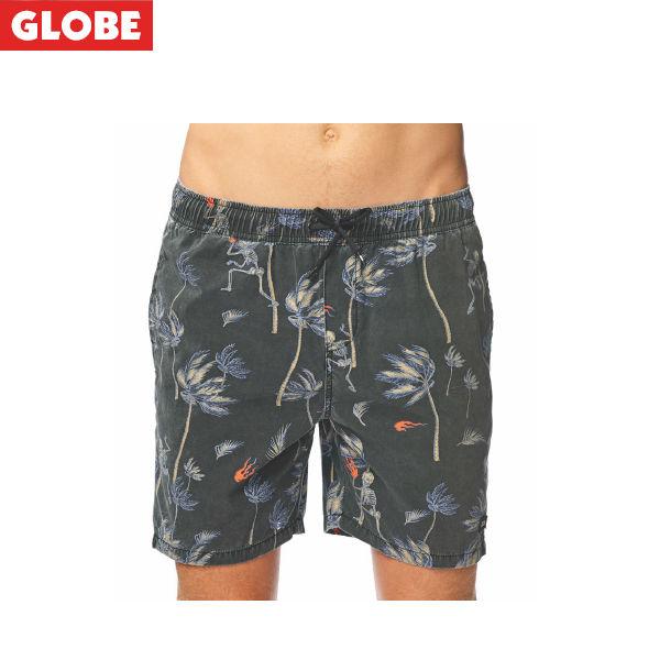 グローブ Globe メンズ 水着 ボードショーツ サーフパンツ 水着 スケートボード 28 32インチ サーフパンツ Washed Tracks Black Sand Tracks Poolshorts Gb 54tide
