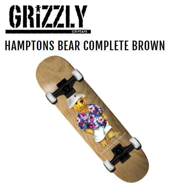 グリズリー GRIZZLY HAMPTONS BEAR COMPLETE BROWN コンプリート グリズリー GRIZZLY HAMPTONS BEAR COMPLETE BROWN コンプリート