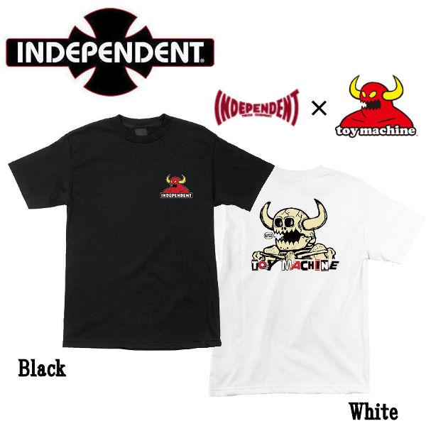 independent インディーs/sトイマシーンコラボ Tシャツ Lサイズ インデペンデント INDEPENDENT Toy Mash Up S/S Independent