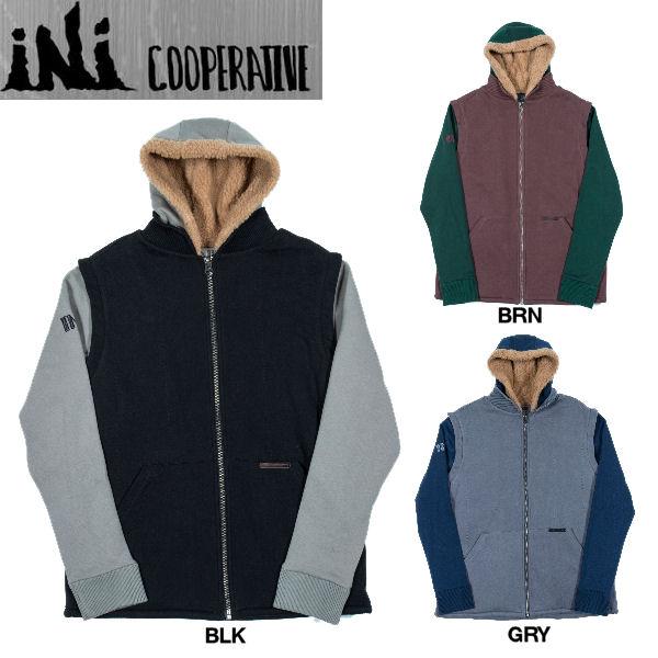 アイエヌアイ INI GRIZZLY FLEECE メンズジップパーカー フリース