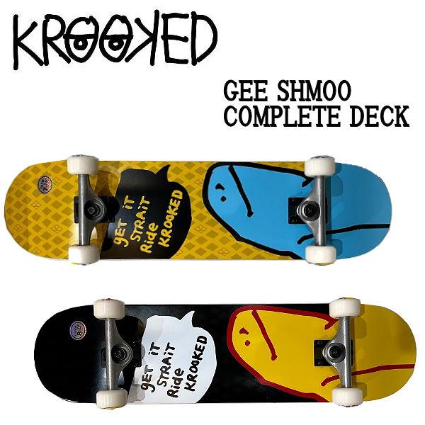 クルキッド KROOKED SKATEBOARD GEE SHMOO COMPLETE ビッグ クルキッド KROOKED SKATEBOARD GEE SHMOO COMPLETE ビッグ
