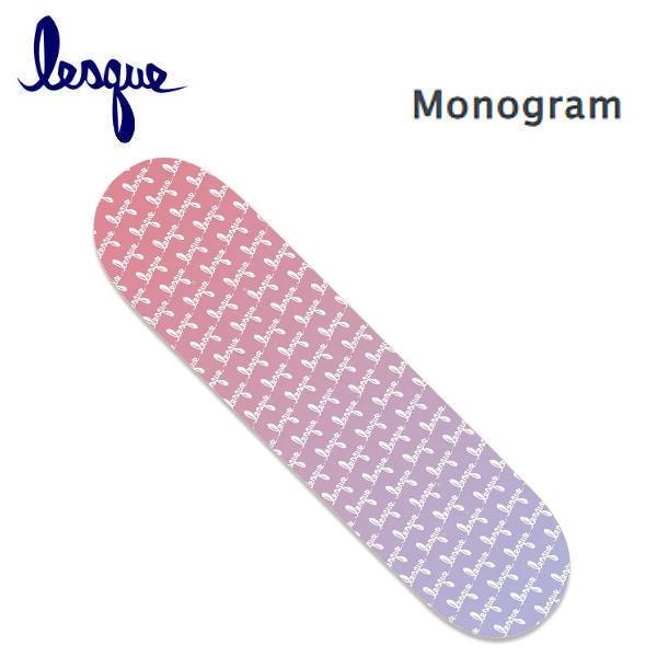レスケ LESQUE Monogram スケートボード スケート デッキ SKATE レスケ LESQUE Monogram スケートボード スケート デッキ SKATE