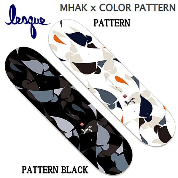 レスケ LESQUE MHAK x COLOR PATTERN コラボ スケートボード スケート 
