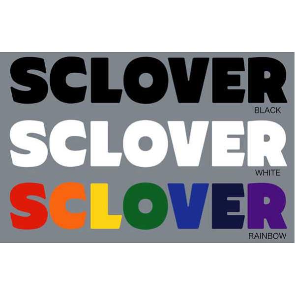 スクローバー Sclover3riders Logoステッカー カッティングステッカー Mr Iceclean Eu
