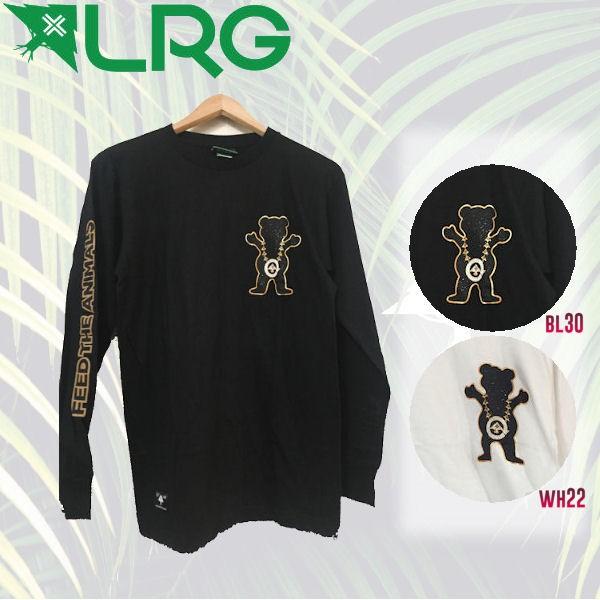エルアールジー Lrg 16秋冬 Boss Bear Ls Tee メンズ長袖tシャツ ロングティーシャツ
