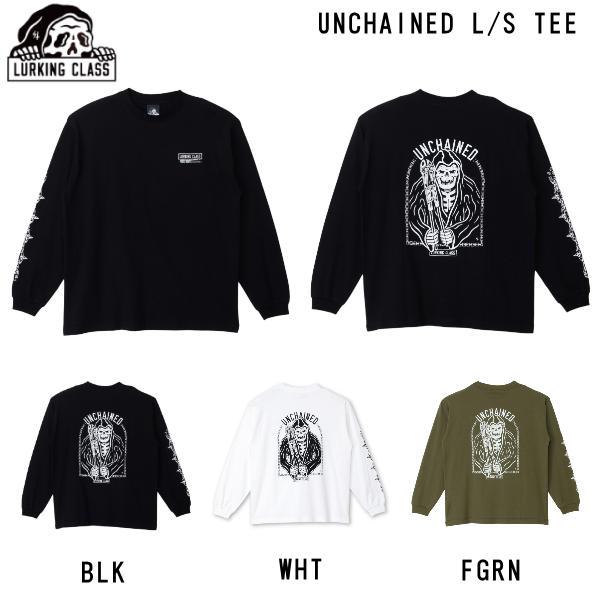 ラーキングクラス LURKING CLASS メンズ 長袖 Ｔシャツ ロンＴ トップス スカル ロック ストリート スケーター アウトドア キャンプ 正規品