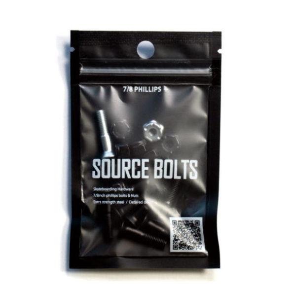 【NINJA】ニンジャ SOURCE BOLTS ソース ビス ボルト 8セット入り カラービスプラス1本 9本入り スケートボード スケボー SK8 パーツ 中島壮一朗【正規品】