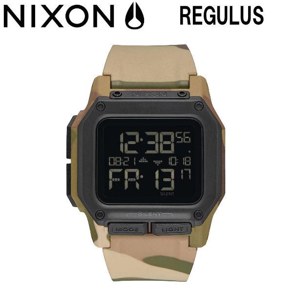 ニクソン　レグルス Regulus Stainless Steel Watch | All Gold | Digital – Nixon US