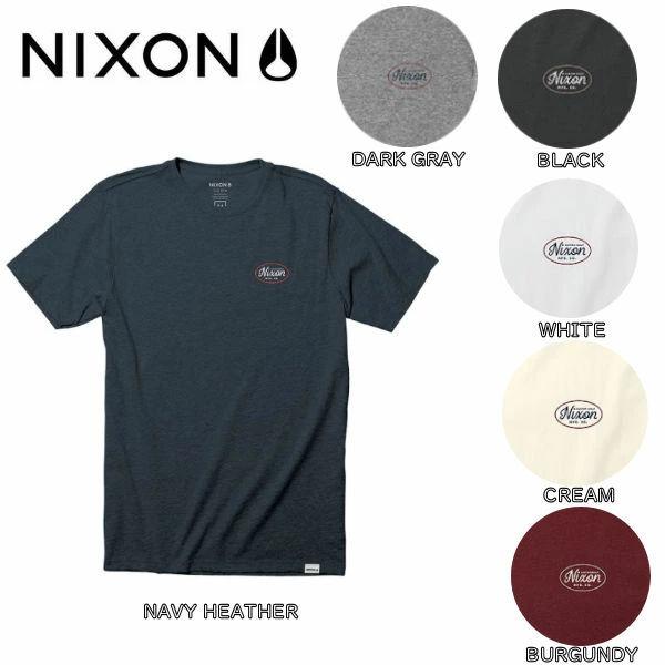 ニクソン NIXON メンズ 半袖 Tシャツ トップス ティーシャツ ロゴ プリント キャンプ アウトドア ストリート スケートボード 正規品