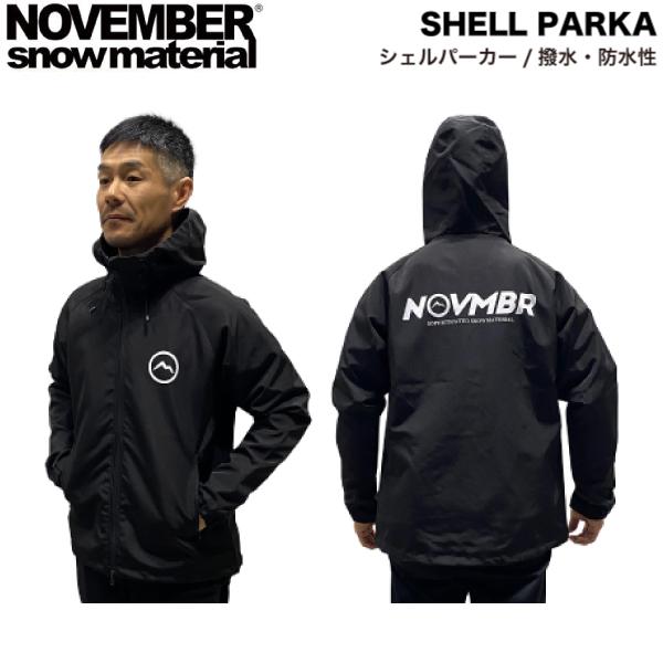 ノーベンバー NOVEMBER SHELL PARKA BK メンズ | JChereヤフー