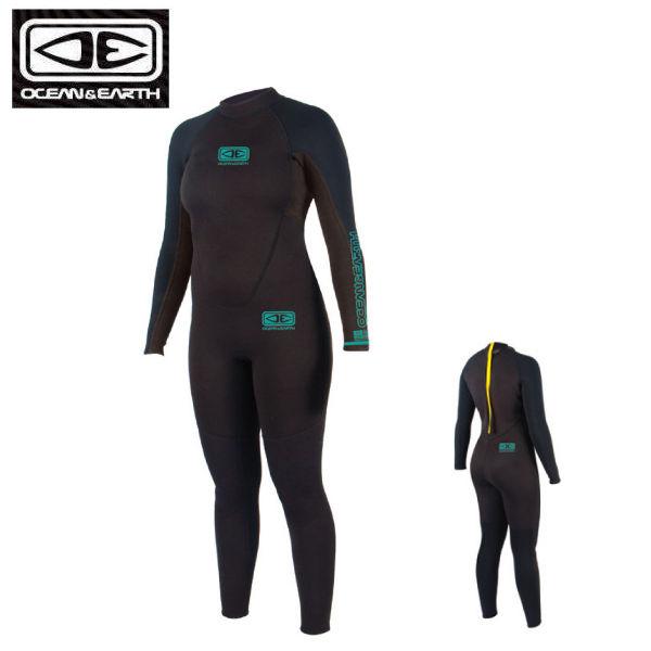 【OCEAN＆EARTH】オーシャン＆アース LADIES 3×2mm レディース フルスーツ 日焼け防止 ウェットスーツ OCEAN＆EARTH オーシャン＆アース LADIES 3×2mm レディース フルスーツ