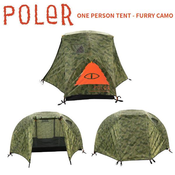 ポーラー POLER ONE PERSON TENT FURRY CAMO テント ポーラー POLER ONE PERSON TENT FURRY CAMO テント