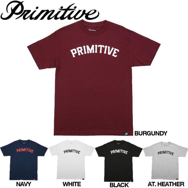 Primitive プリミティブ Pri Slab Type Tee メンズtシャツ クルーネック 半袖 Leprincenoir Restaurant Fr