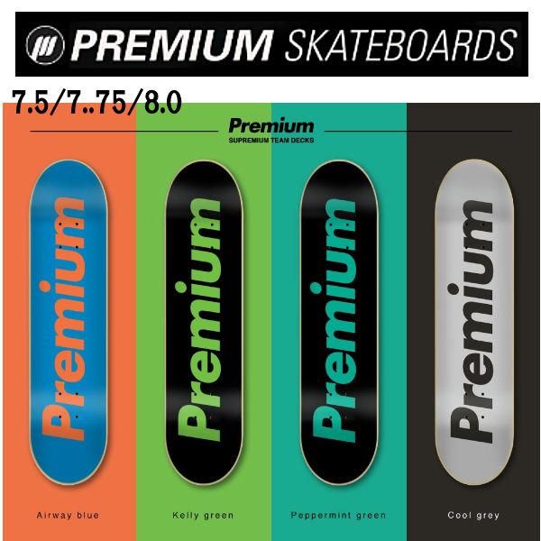 プレミアム PREMIUM スケートボード SUPREMIUM TEAM DECKS デッキ