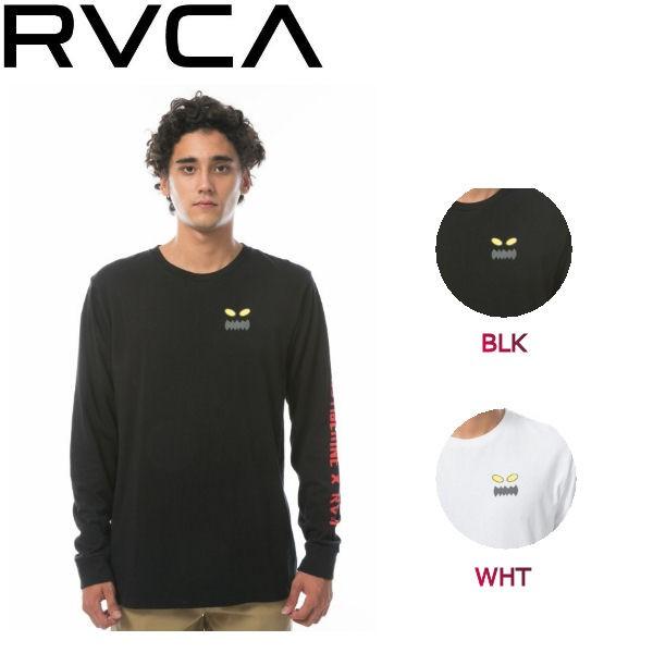 ルーカ RVCA メンズ ロンT ロングスリーブ 長袖 トップス S・M・L 2カラー TOY MACHINE x RVCA