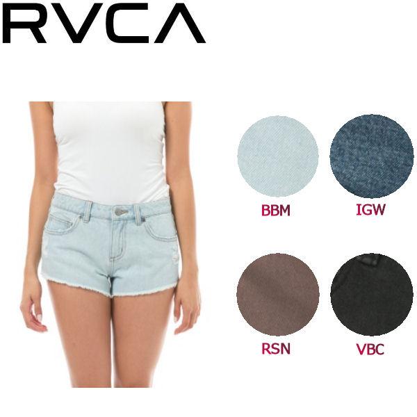 ルーカ RVCA レディース ショートパンツ デニムパンツ ボトムス