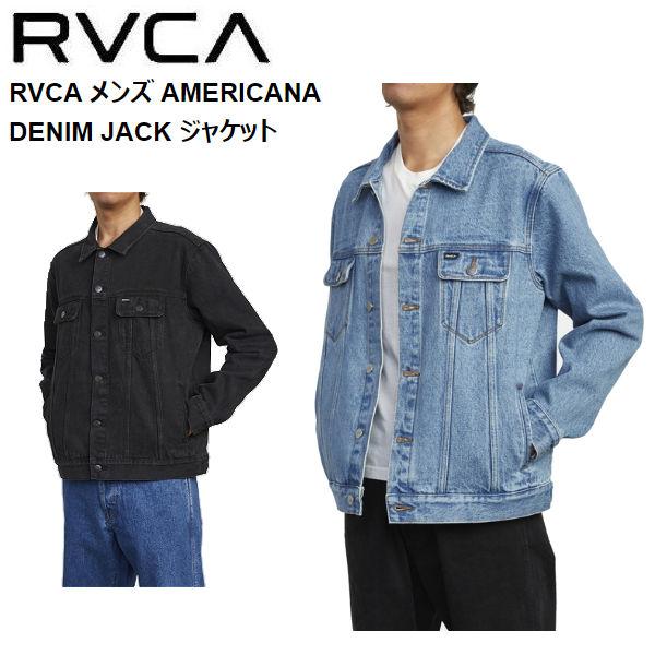 RVCA デニム　ジャケット　アウター RVCA デニムジャケット ブルー Mサイズ メンズ Gジャン ライト