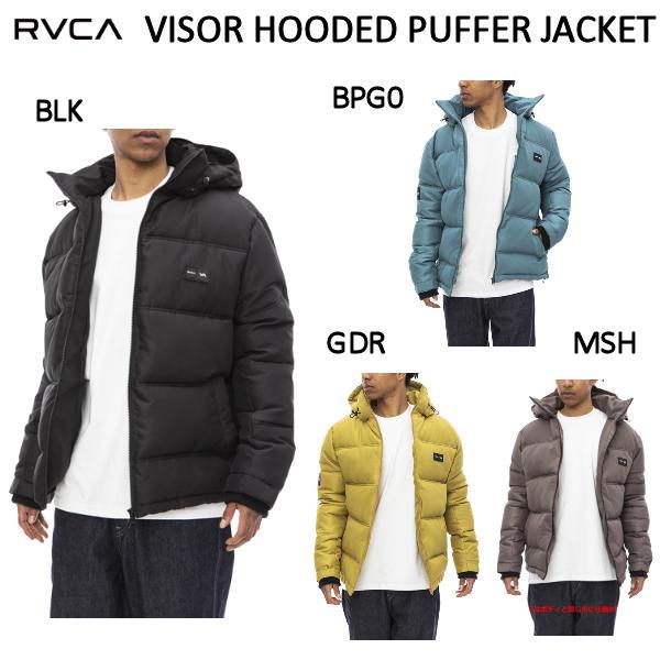RVCA】ルーカ 2022 VISOR HOODED PUFFER JACKET メンズ パフ RVCA】ルーカ 2022 VISOR HOODED PUFFER JACKET メンズ パフ