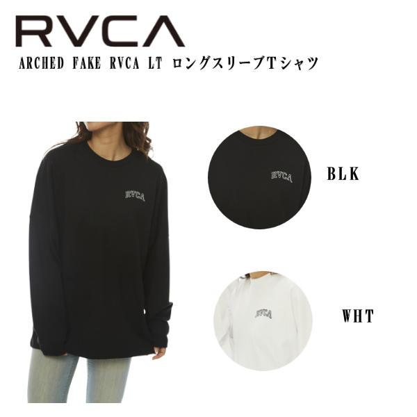 ルーカ RVCA ARCHED FAKE LT ロングスリーブ Tシャツ レディース 