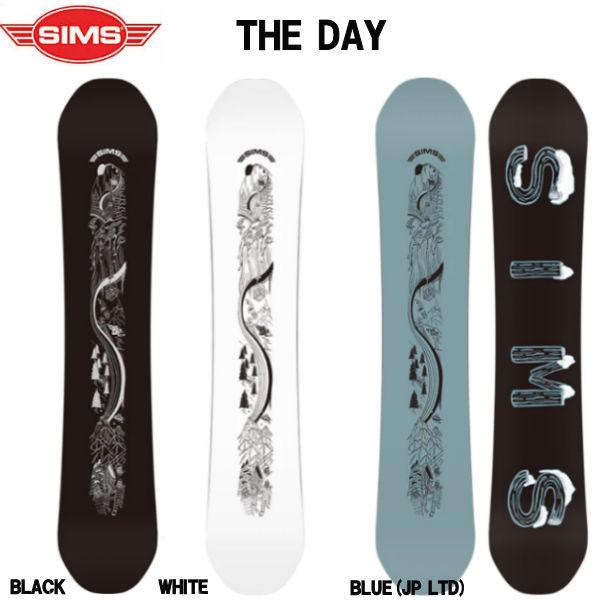 SIMS シムス 2023-2024 THE DAY フリースタイル グラトリ ダブルキャンバー メンズ スノーボード スノボー 板 151cm 正規品 SIMS シムス 2023-2024 THE DAY フリースタイル グラトリ ダブルキャンバー メンズ スノーボード スノボー 板 151cm 正規品