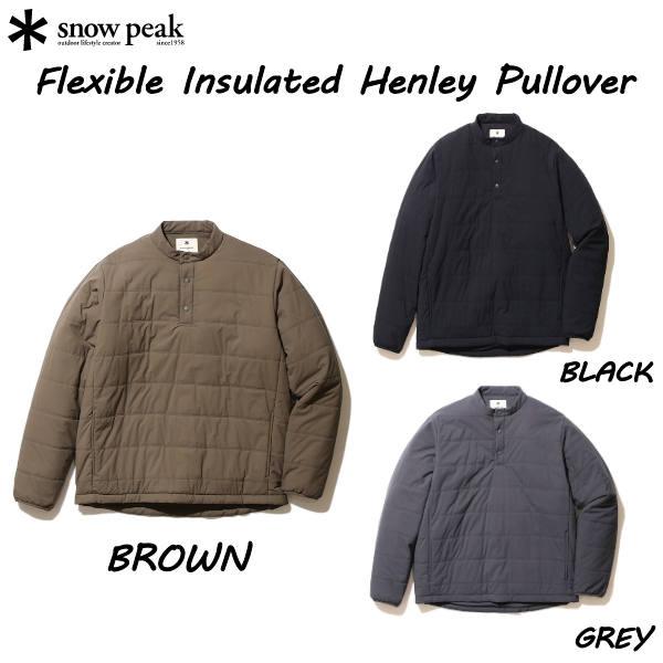 スノーピーク 2021秋冬 Flexible Insulated Henley Pullover スノーピーク 2021秋冬 Flexible Insulated Henley Pullover