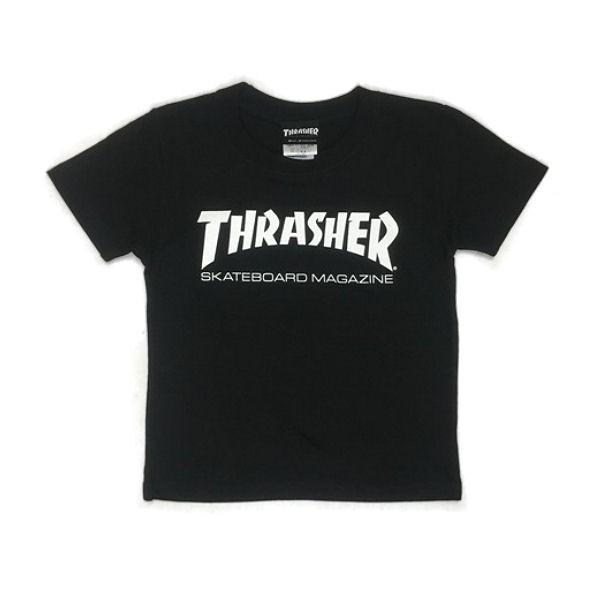 Thrasher スラッシャー Mag Logo 訳あり商品 キッズ ティーシャツ 半袖tシャツ Tee ロゴ