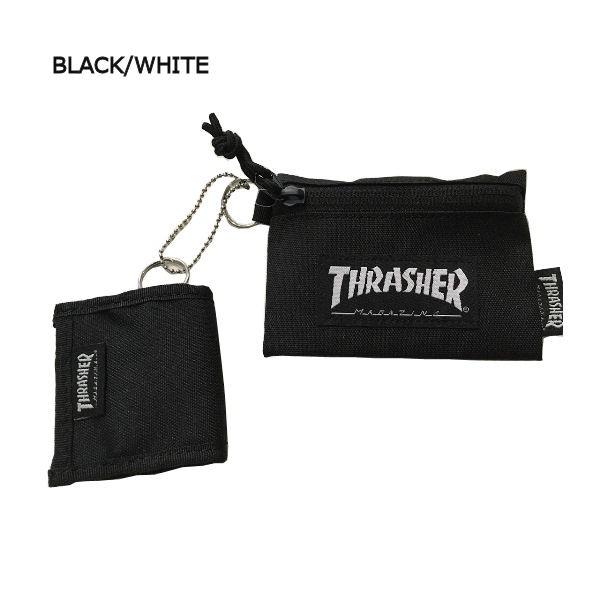 スラッシャー Thrasher 送料無料お手入れ要らず コインケース カードケース 3カラー 財布 小銭入れ