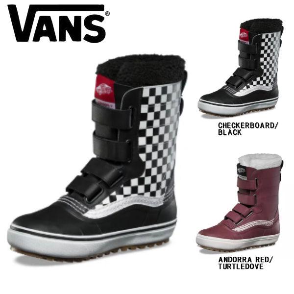 vans checkered snowboard boots