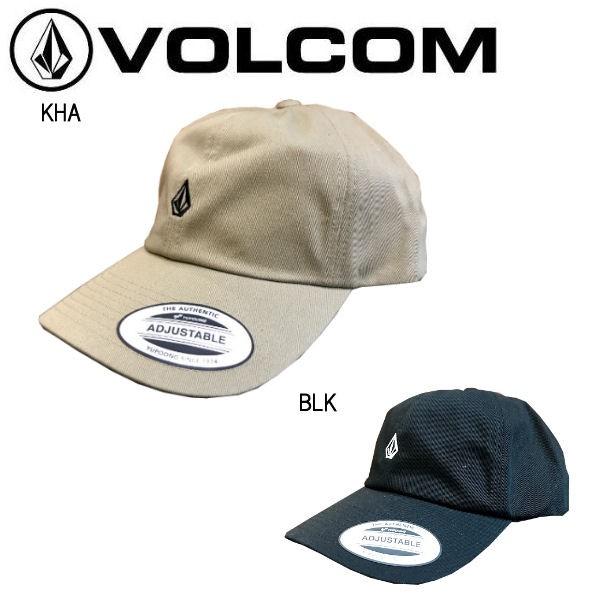 ボルコム Volcom Geezer Stn Hat キャップ ロー 帽子 ボルコムストーン 刺繍 フリーサイズ ブラック ベージュ Ocaa Or
